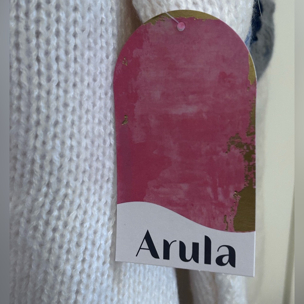 NWT Arula Teagan 3D flower cardigan, Arula size B, 2X - Picture 7 of 9
